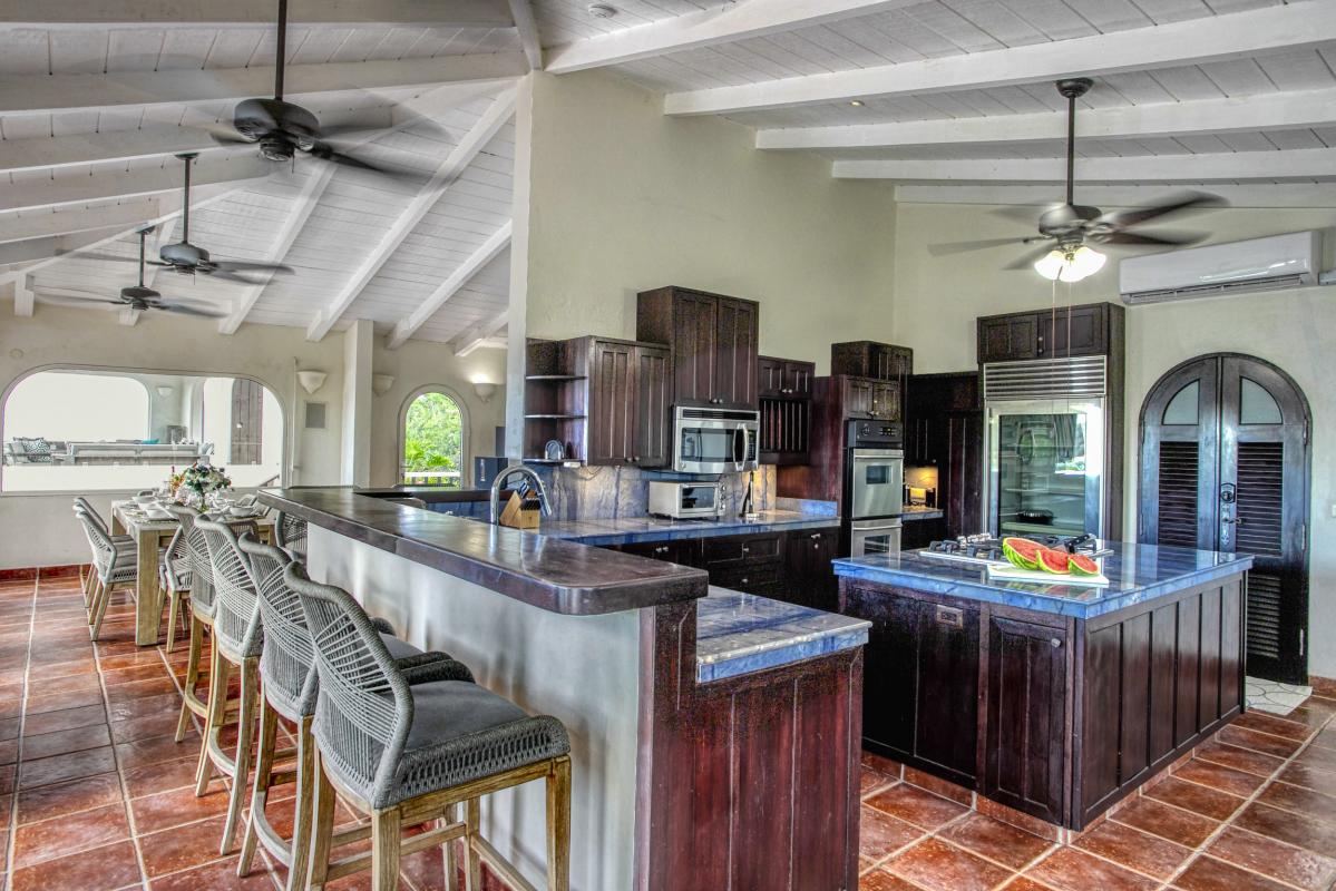 36 - Joie de Vivre - Kitchen Connected to Dining Room